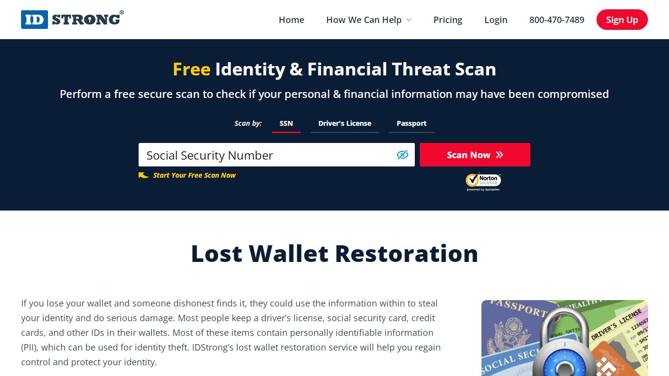 Lost or Stolen All Identification Documents: What To Do - IDStrong